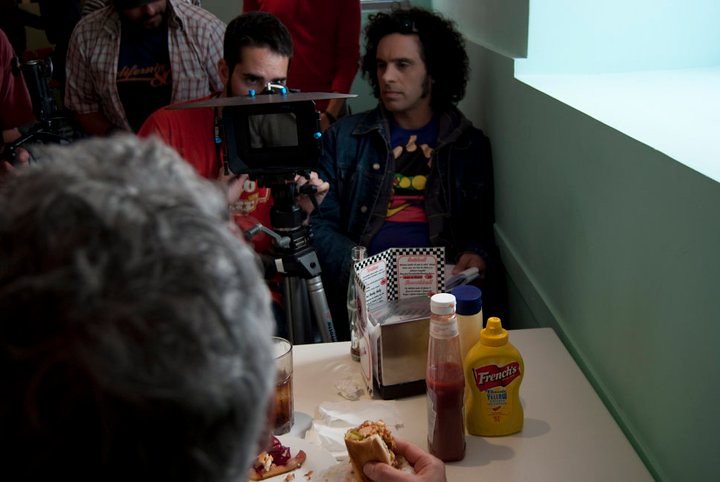 Backstage Kurzfilm 'Wo ist Heidi' - Filmset