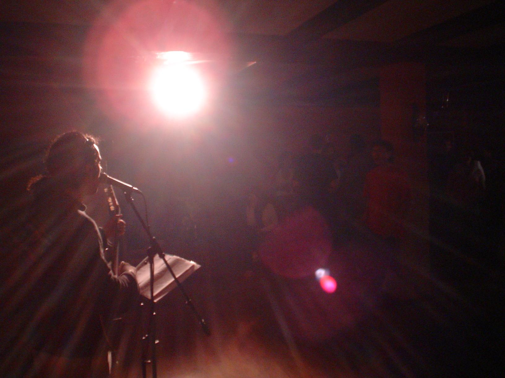 Konzert in der Stadt Marin Pontevedra Galicien im Pub Terra